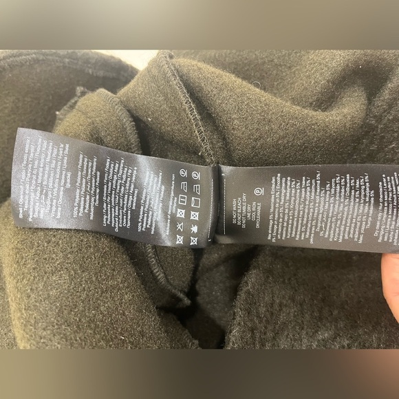 Vero Moda Olive Green Wool Coat - Picture 8 of 8